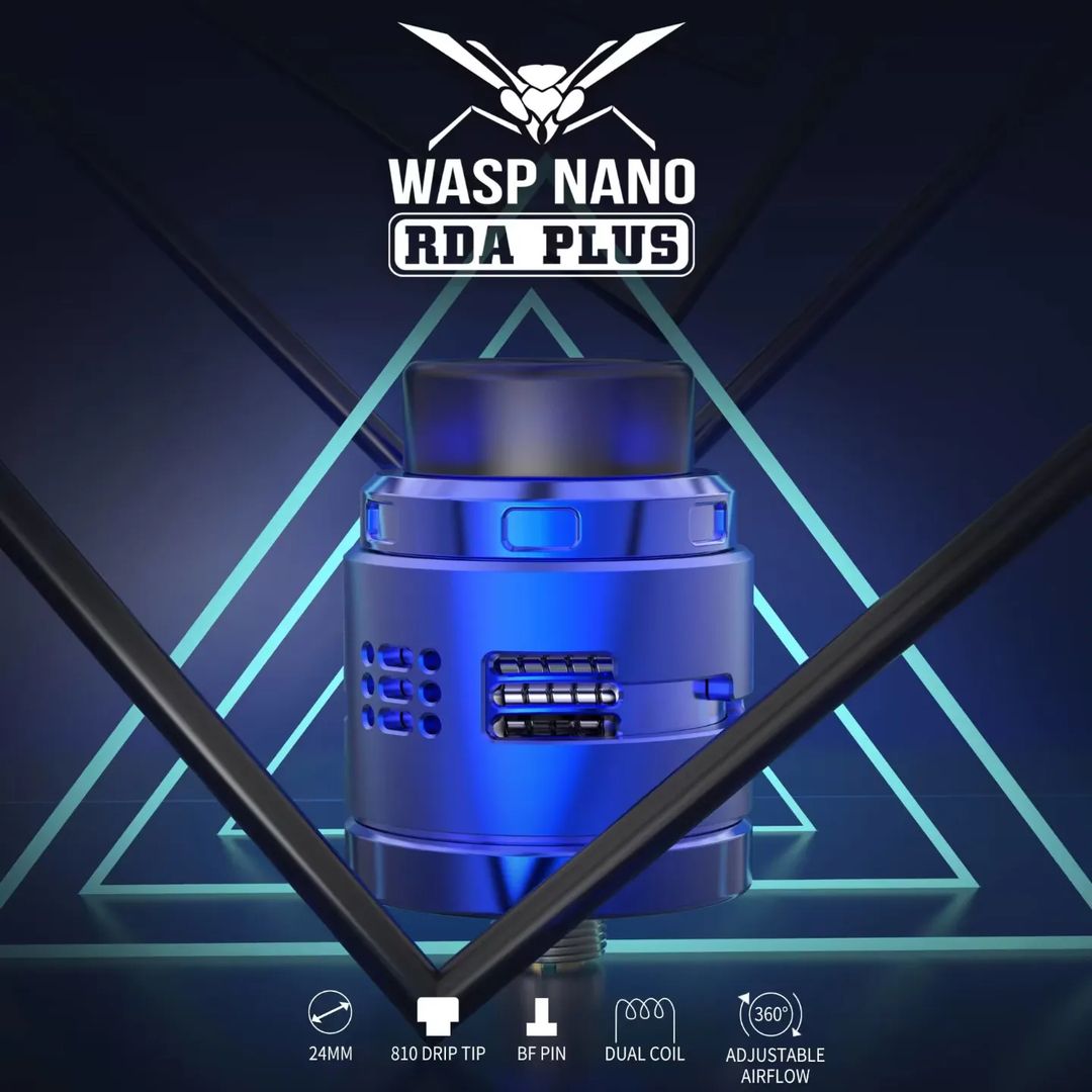 Oumier Wasp Nano RDA Plus - "1000 и 1" вариант обдува...