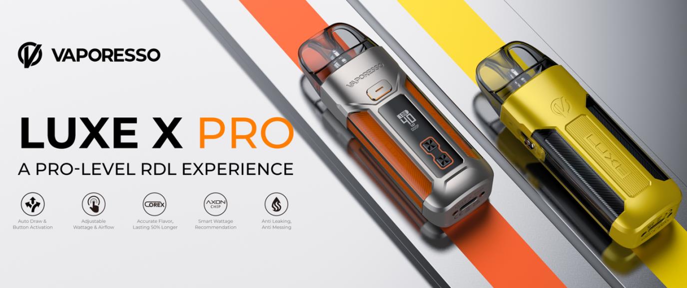 Vaporesso LUXE X PRO POD kit – поумневший люкс класс…