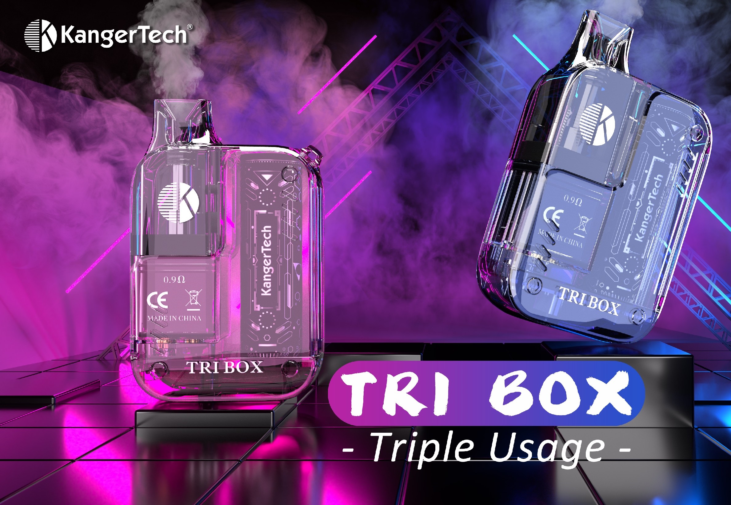 Kangertech Tri Box POD kit - 