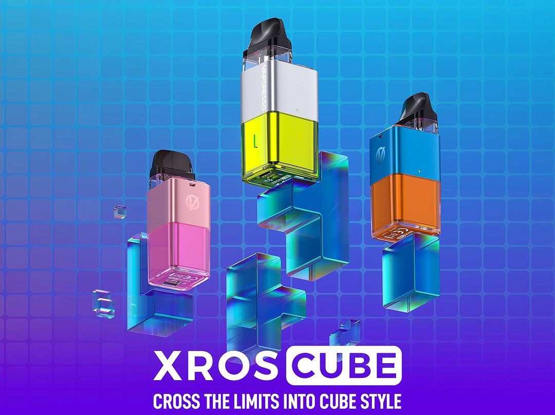 Vaporesso XROS Cube POD kit - "новые" формы...