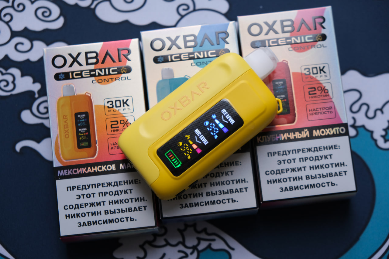 Обзор OXBAR ICE-NIC CONTROL (30K)