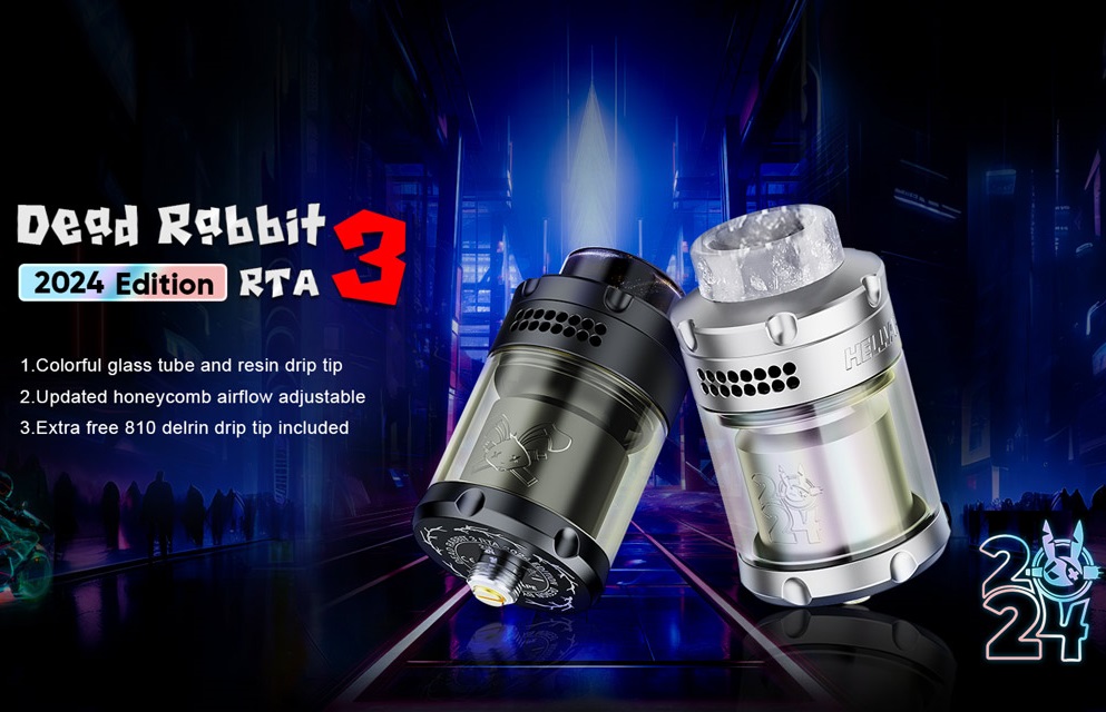 Hellvape Dead Rabbit 3 RTA (2024 Edition) - фейслифт для легенды...