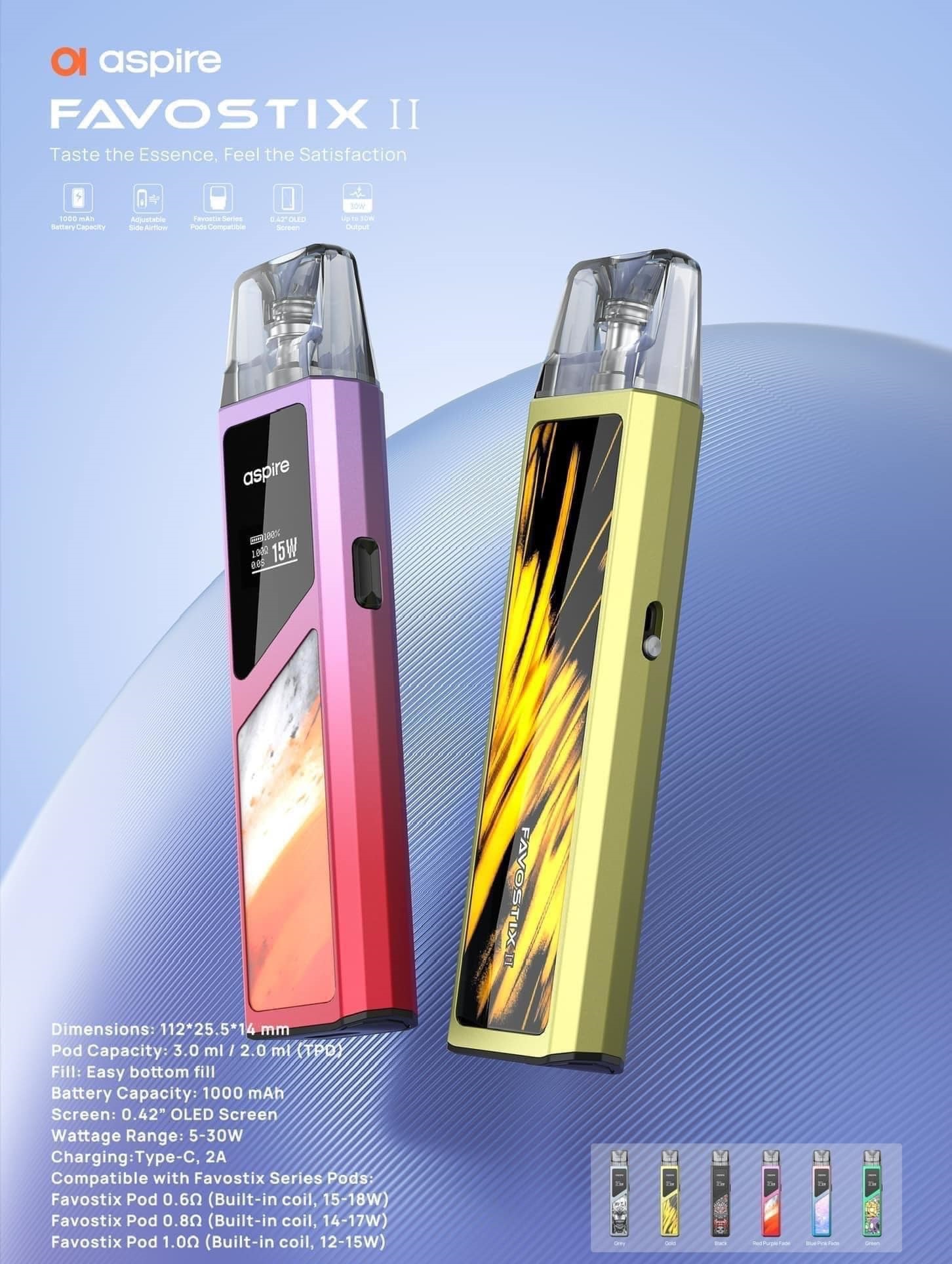 aspire favostix 2 pod kit Custom Juul Packaging main image 0