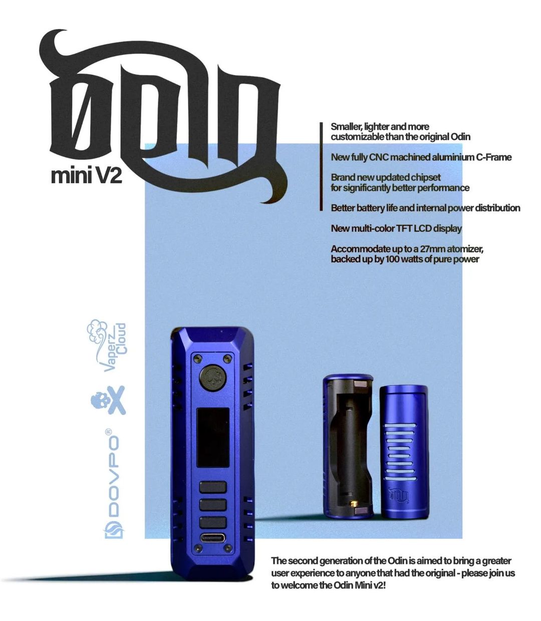 Dovpo x Vaperz Cloud Odin Mini V2 - от большего к меньшему...