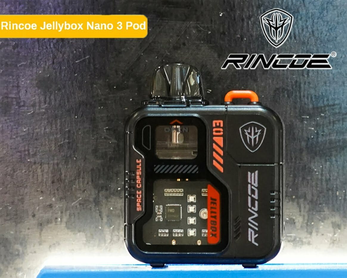 Rincoe Jellybox Nano 3 POD kit - карманный кейс...