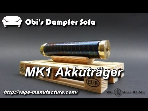 Akkuträger MK1f - батарейный мод под аккумулятор 18650. "Рождённый" в 2015-м.