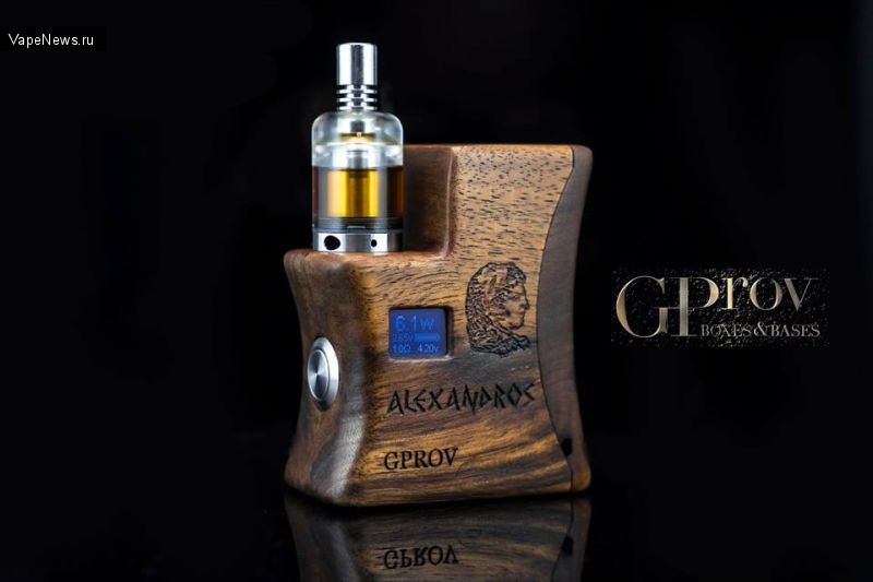 Модинг-группа из Греции GProv Mods и её творение - авторский, оригинальный бокс-мод в разных интерпретациях. (Gprov Alexander Mod).
