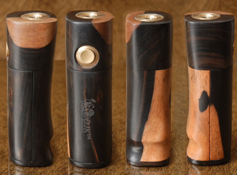 DJK 26650 от Wood Mods  - а мы привыкли к деревянным боксмодам.