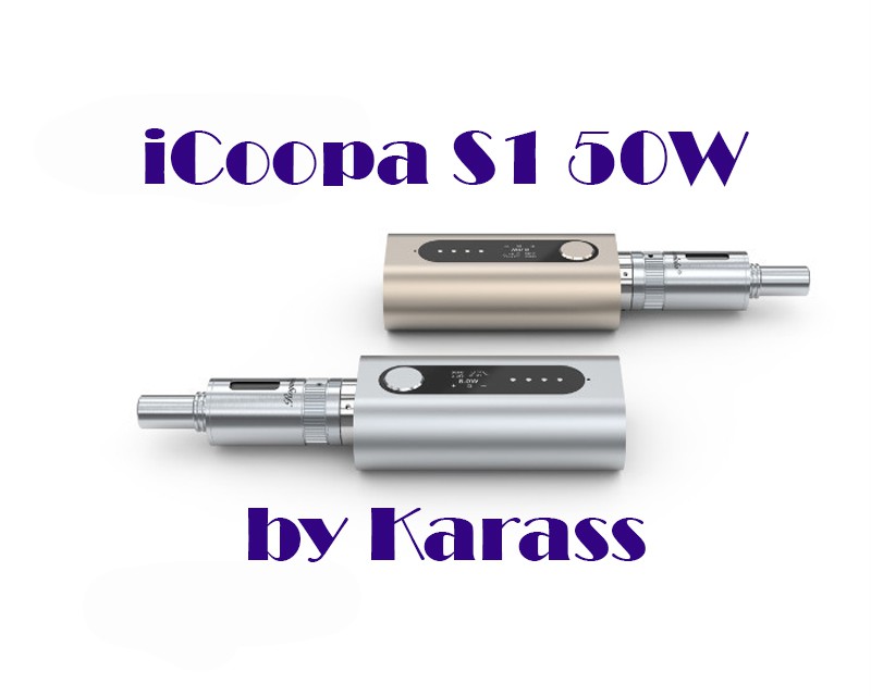 iCoopa S1 50W - бокс мод с тачскрином от компании Karass