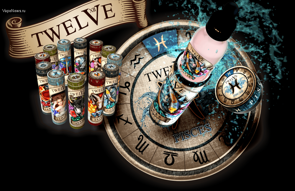 TWELVE VAPOR -  ароматы по знакам зодиака