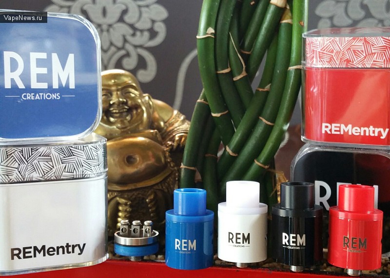 REMentry RDA от  REM Creations - яркая палитра твоего атомайзера