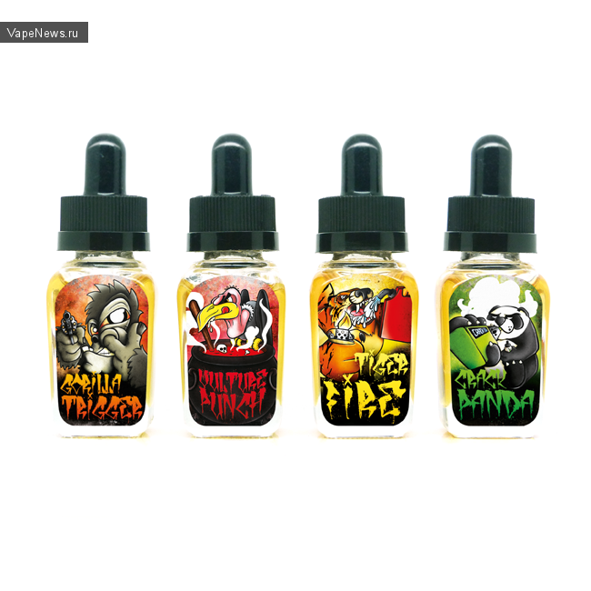 Button Junkie e - juice  - сладкий зверинец