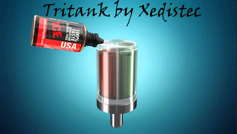 Tritank by Xedistec - три испарителя и три резервуара для жидкости