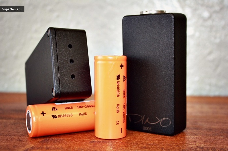 Dino Mod. Ну это уже слишком ! Мод на два аккумулятора 26 650 (фото, видео)