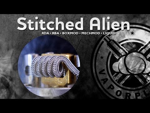 Art Coil Part#6 - Stitched Alien (VaporPlace)