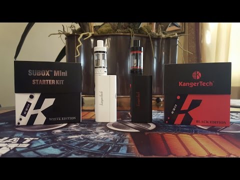 Получи KANGER SUBOX Mini (Весь набор) + батарейка Sigelei 2500 mAh уже сегодня и пусти первое облако.