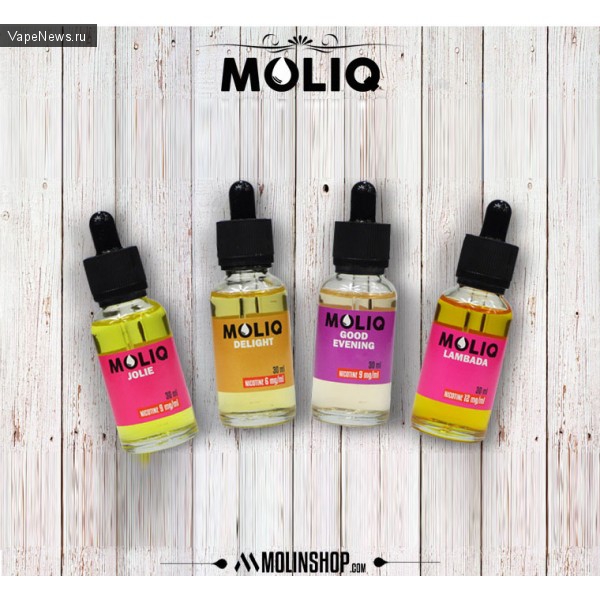 Dripper Line by MOLIQ - а жидкости из Польши ты пробовал?