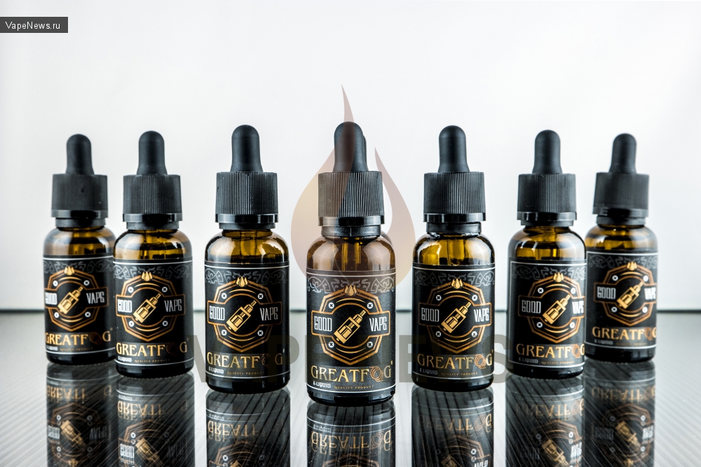 Жидкости Good Vape GreatFog (Red Smokers) - феноменальное соотношение цены и качества