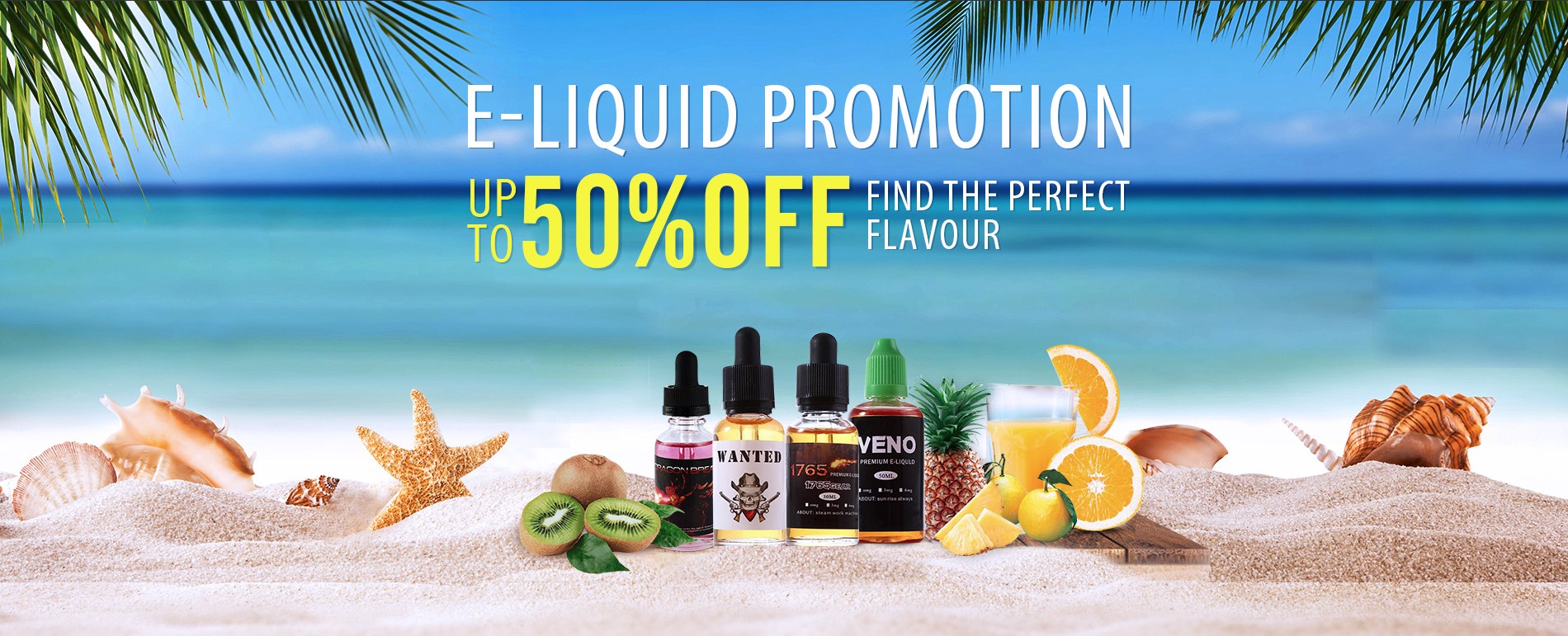 Распродажа E-liquid от магазина GearBest
