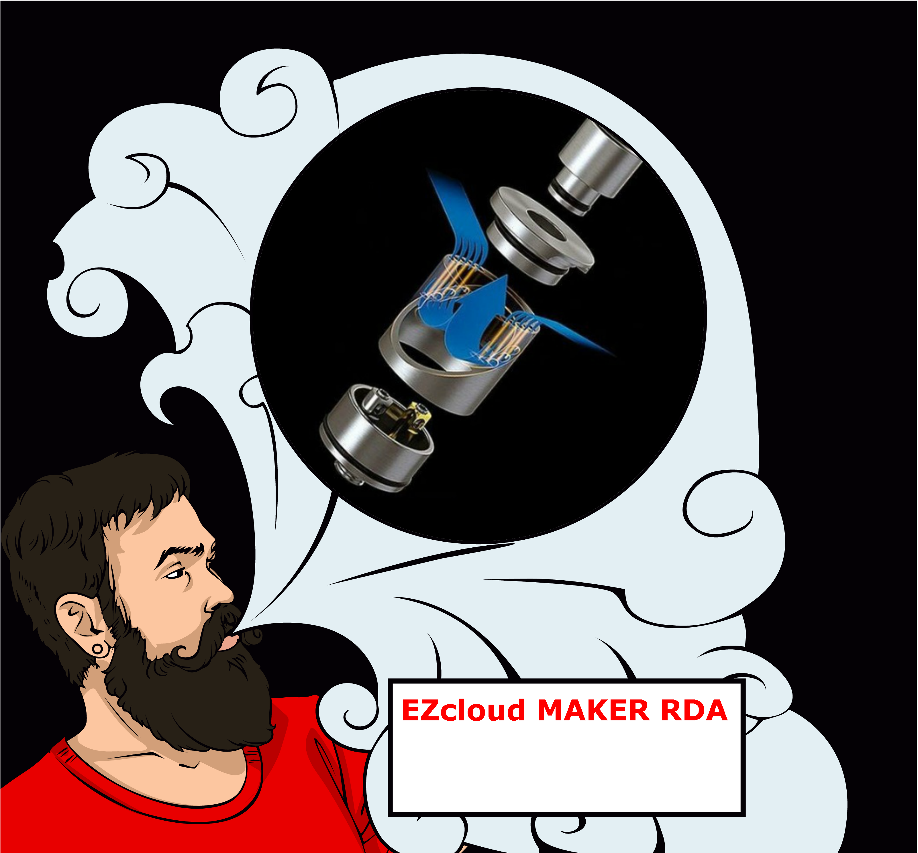 Дрипка за 70 долларов. MAKER RDA EZcloudcompany