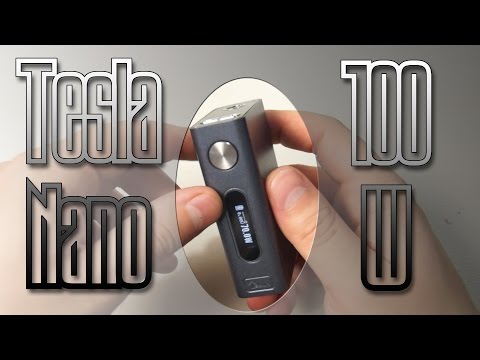 Бокс мод TESLA NANO 100W TC | Соу слоу обзор