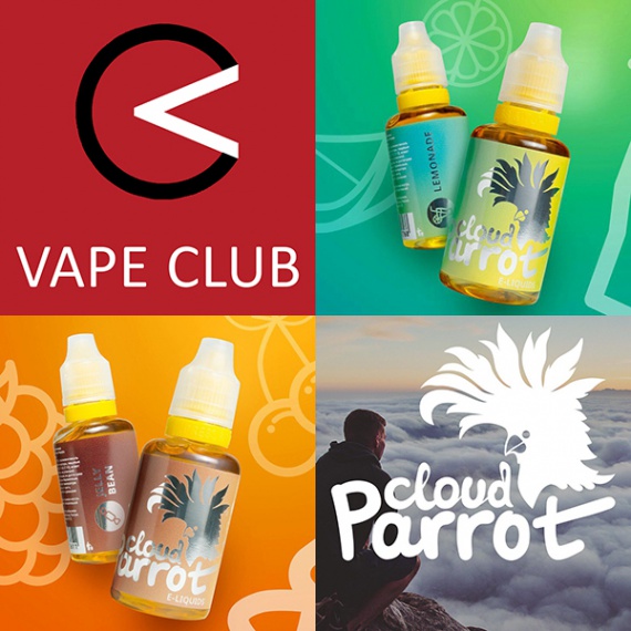 VapeClub.ru Новые вкусы в линейке жидкостей Cloud Parrot