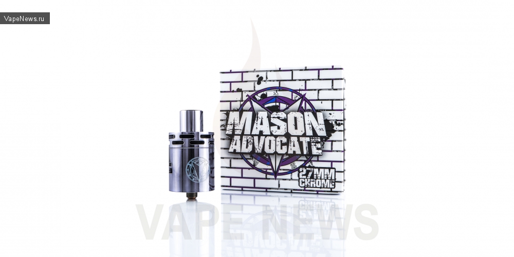 Vapergate Mason Advocate RDA - шикарный вид, вкус и облака в одном флаконе