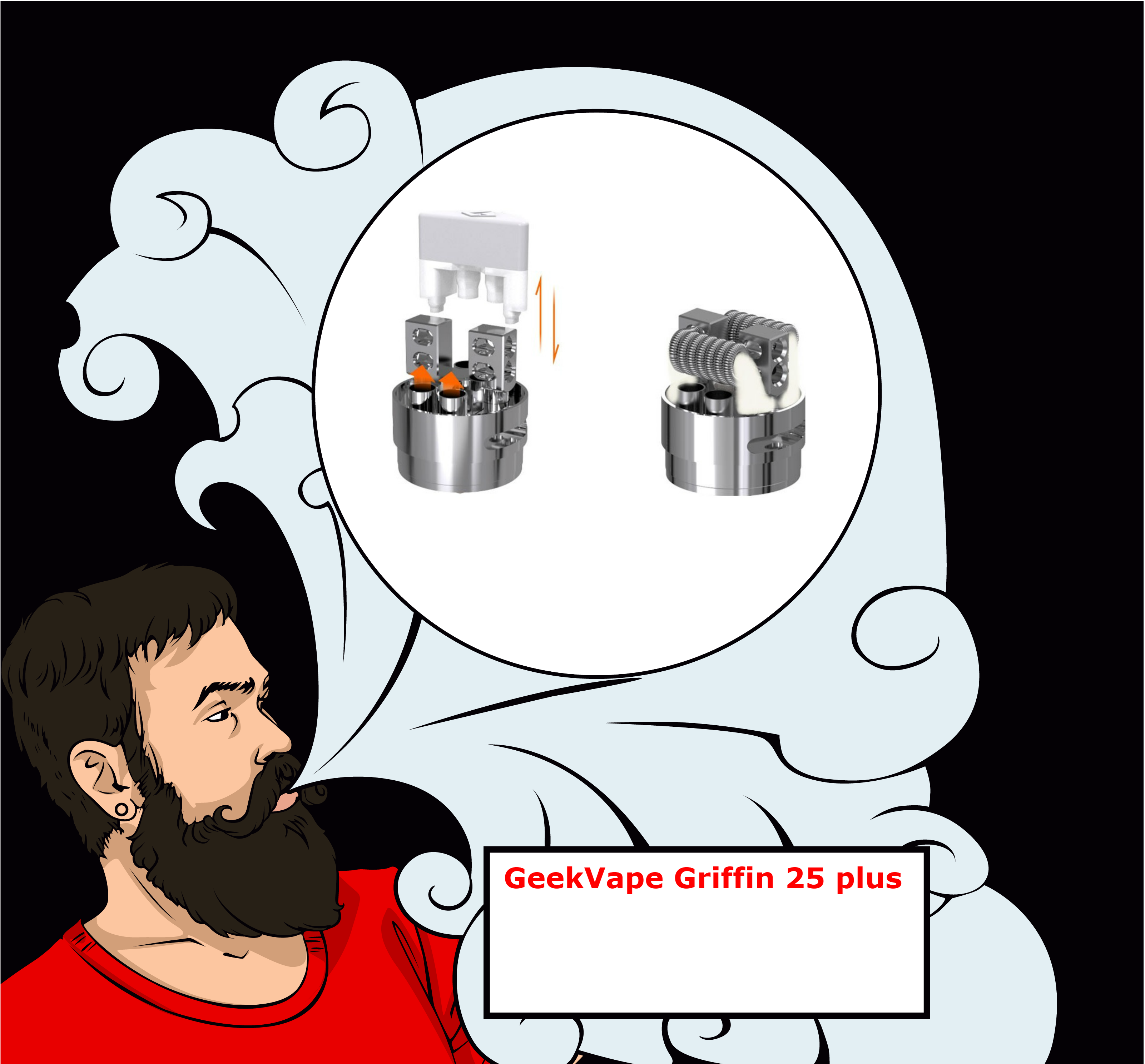 GeekVape Griffin 25 plus Как победить протечку ?