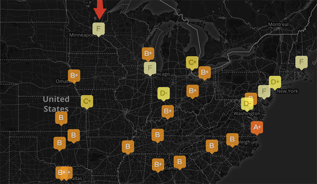 Исследователи США определили самые ненавистные и дружелюбные города страны по отношению к вэйпингу