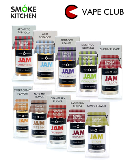 VapeClub.ru – Жидкости Smoke Kitchen Jam – 190 руб. 30 мл. – Распродажа!