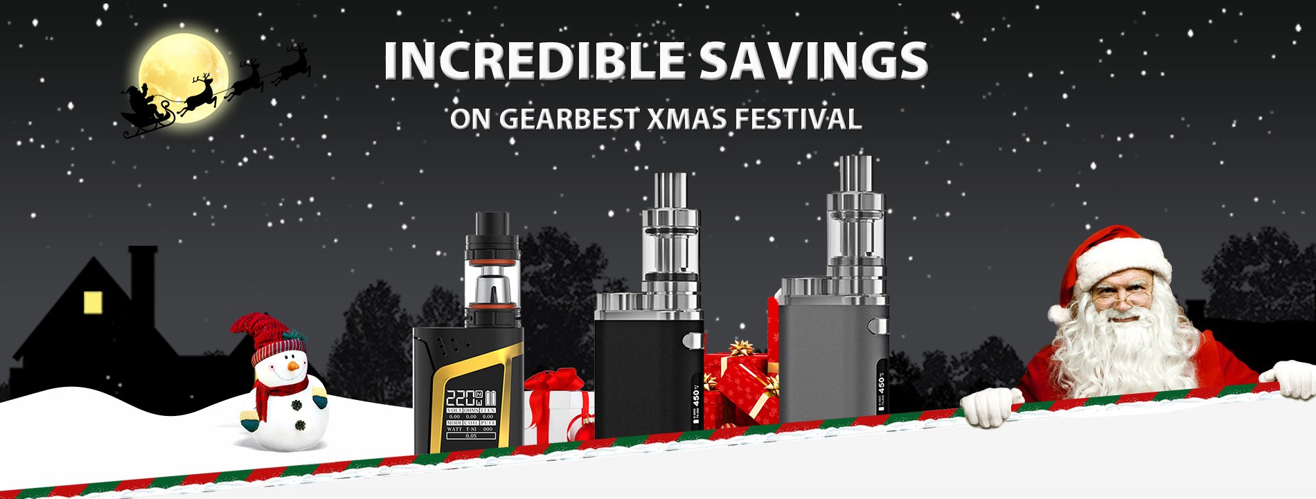 Распродажа к Новому году от GearBest