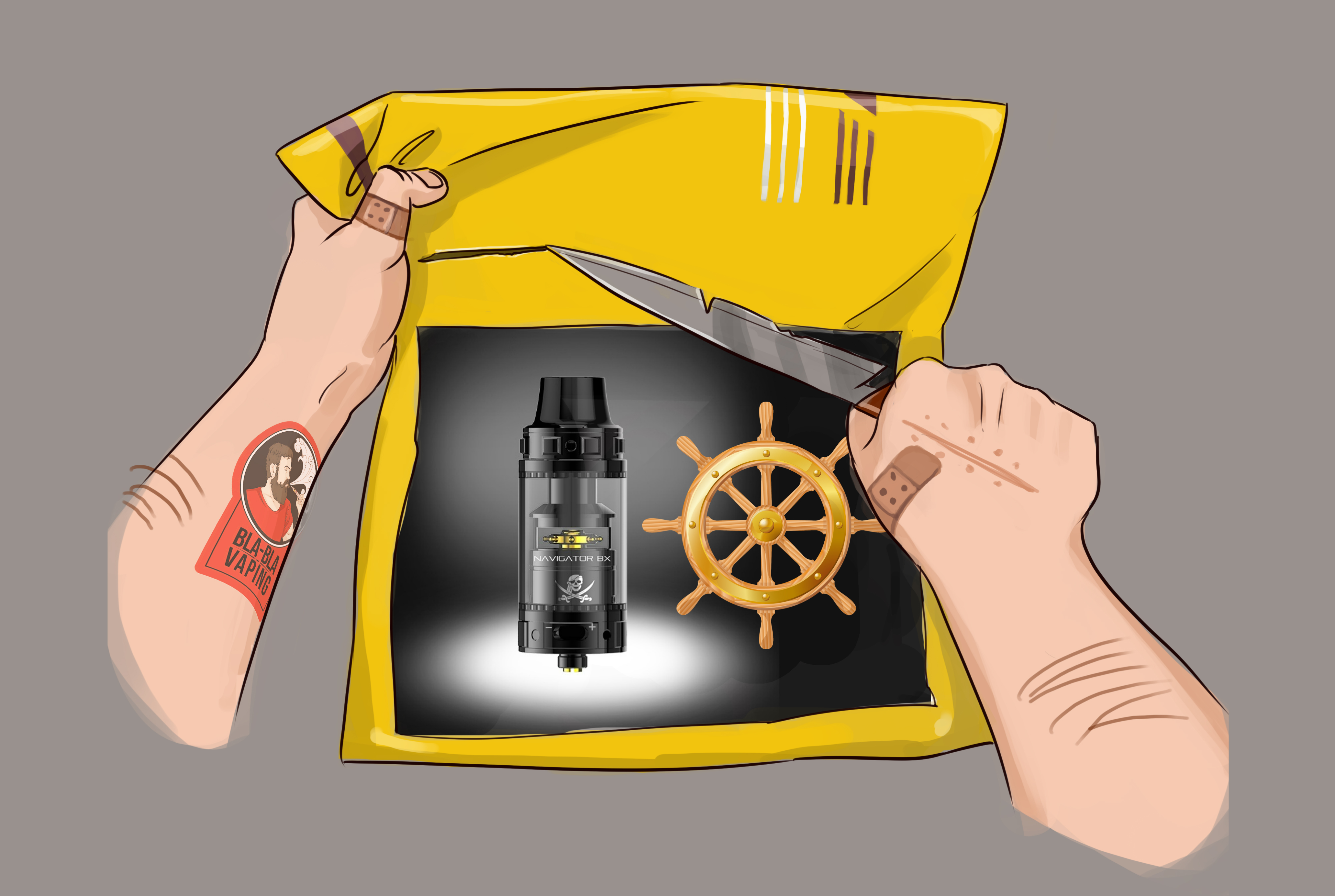 Первый взгляд FumyTech NAVIGATOR BX Version 1.5