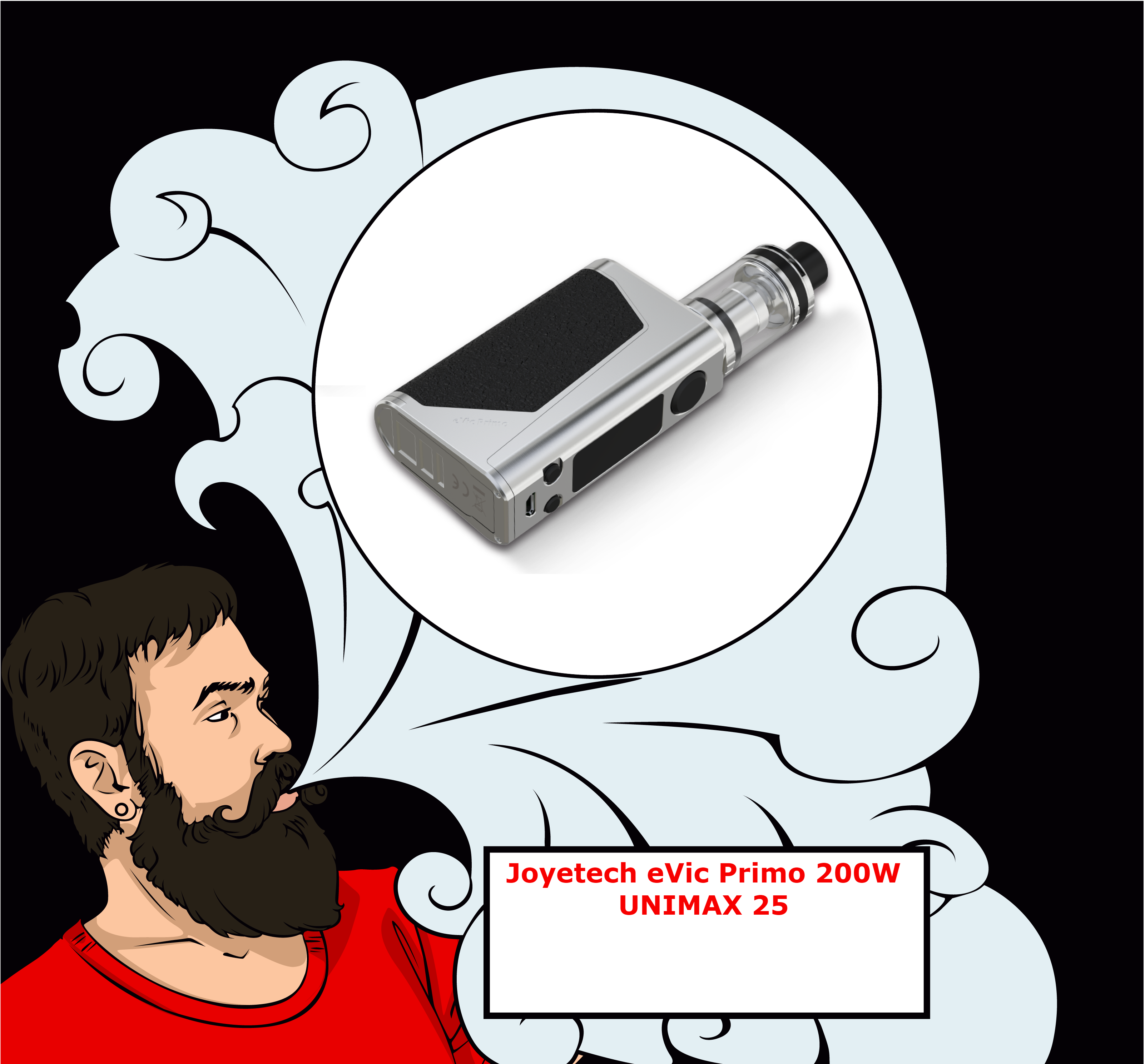 Vape обзор №164. Joyetech eVic Primo 200W, UNIMAX 25