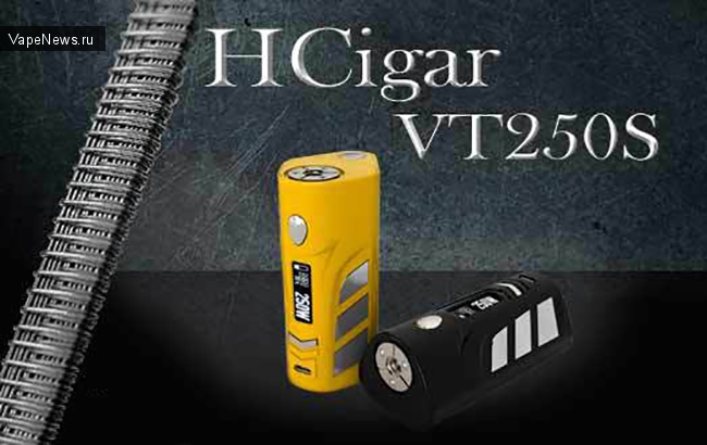 HCigar VT250S DNA250 - усовершенствованная модель все того же VT250