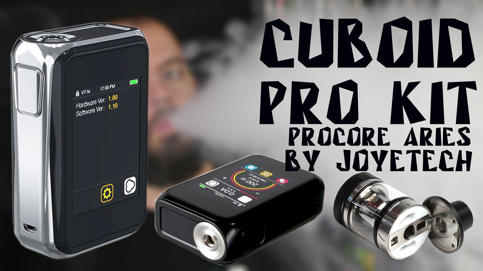 CUBOID PRO with ProCore Aries Kit by Joyetech | солидный бокс мод