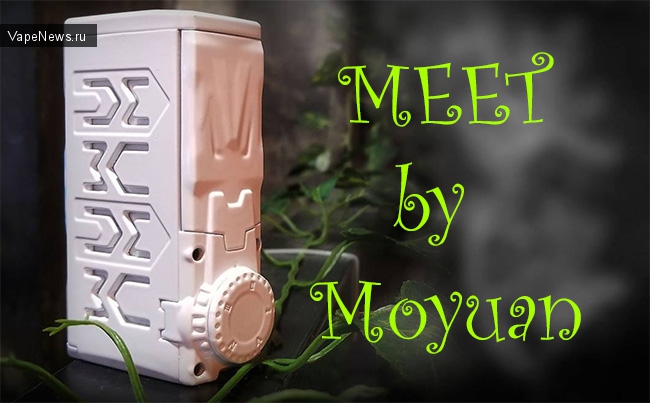 MEET Box Mod - ББ с необычным дизайном и максимальной мощностью 250 Ватт, от компании Moyuan