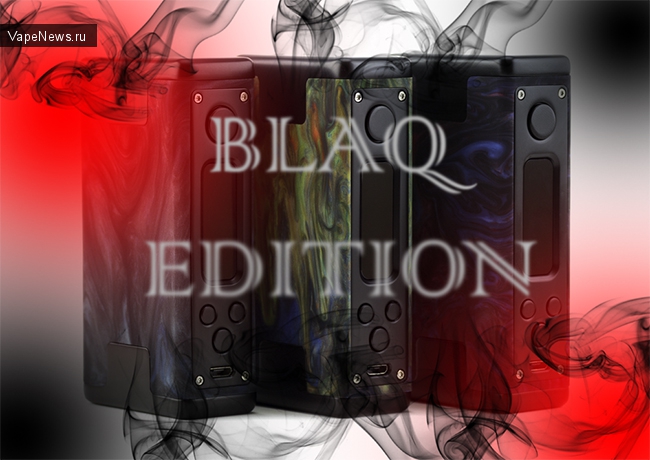 BLAQ TC Box Mod. Revenant Vapes и Cartel снова в деле, ну красавцы ведь