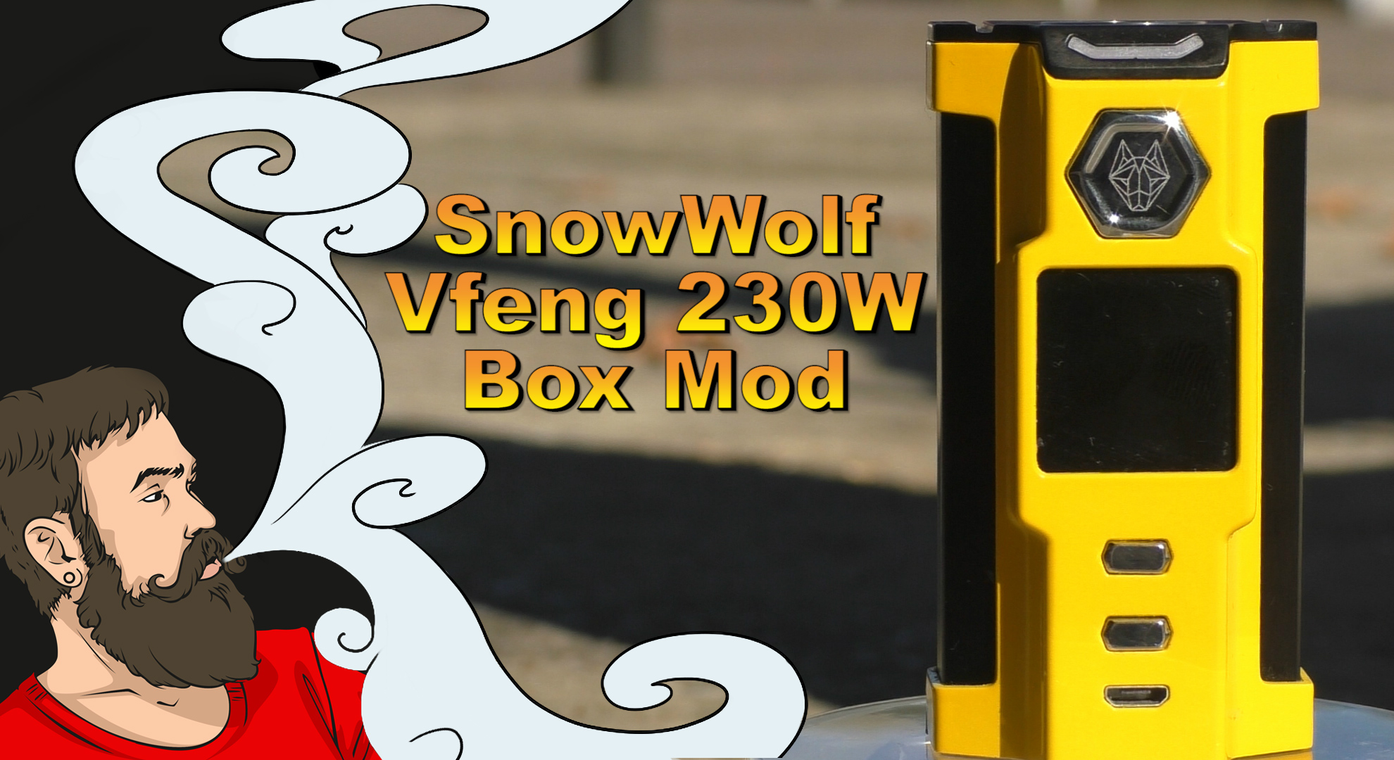 Vape обзор №201. SnowWolf Vfeng 230W Box Mod / Волк уже не тот...