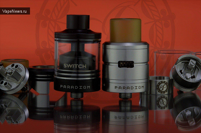 Switch RTA/RDA от компании Paradigm Mods – хочешь дрипка, хочешь бак
