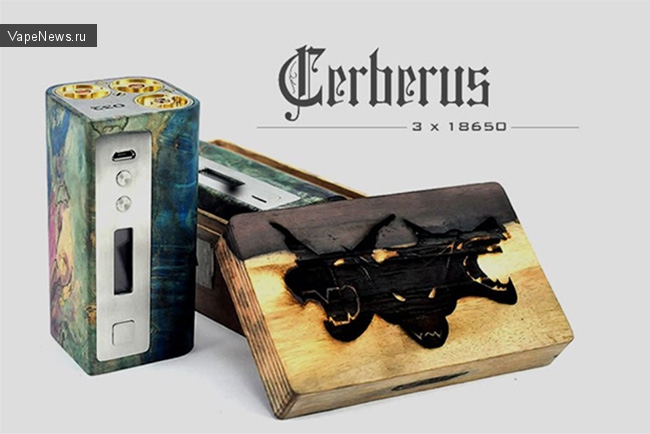 Cerberus - значит три головы, Vape Cerberus - значит три аккумулятора (бокс-мод от филиппинцев)