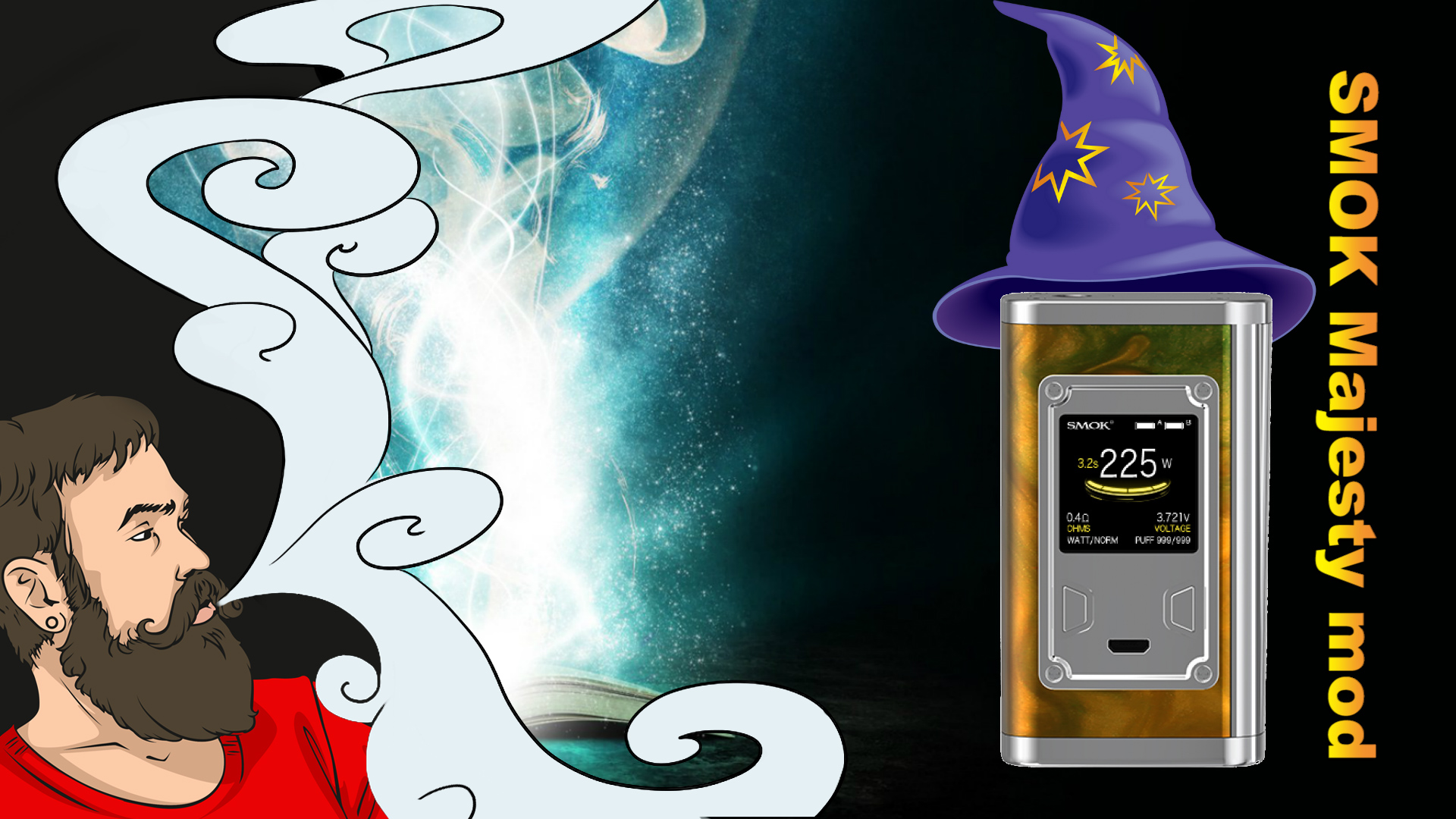 Vape обзор №210. SMOK Majesty mod Resin Edition