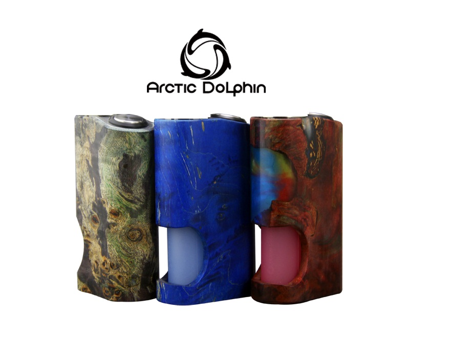 Arctic Dolphin Amber Squonk Box Mod - возвращение к стабвуду...