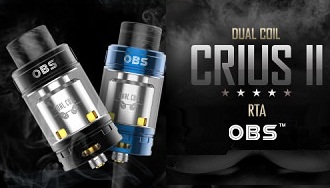 OBS Crius 2 RTA Dual Coil Version - теперь на две спирали...