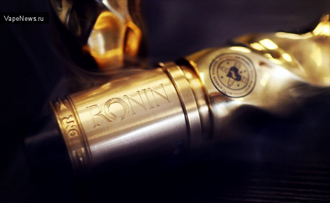Ronin RDA от компании  DripNRevolution. Дрипка для удовольствия, а не для мороки