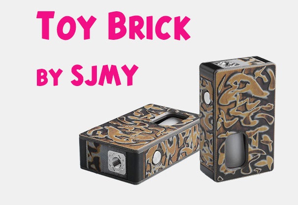 SJMY Toy Brick Squonk Mechanical Box Mod - игрушечный кирпичик...