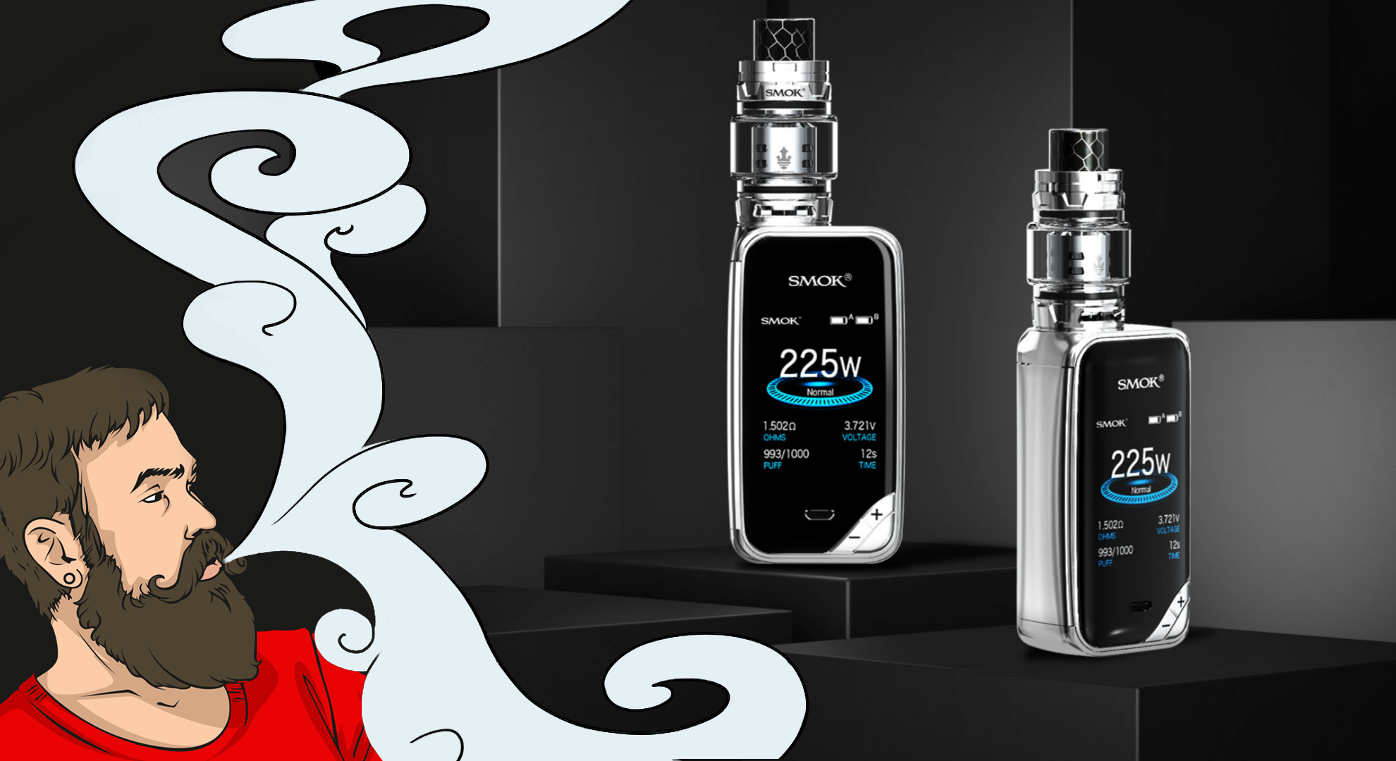 Vape обзор №229. SMOK X-Priv 225W Box Mod Что то новое ?