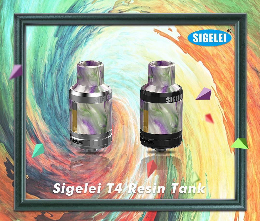 Sigelei T4 Resin Sub Ohm Tank - тотальная ресайнизация...