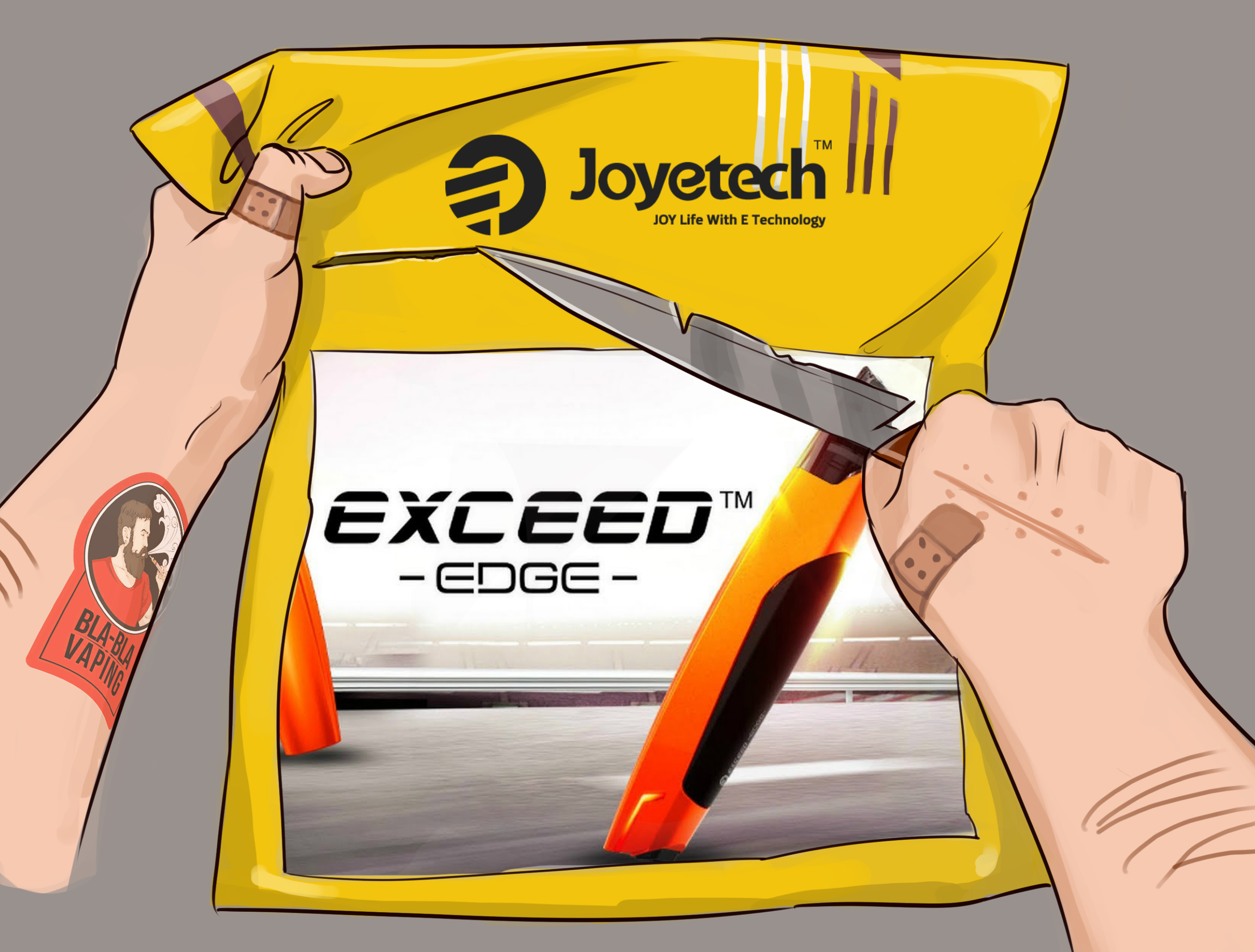 Joyetech EXCEED Edge Очень интересная егошка.