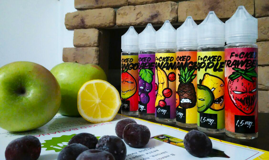 F*CKED Liquids by Virgin Vape. Тонко о непристойном ;-)