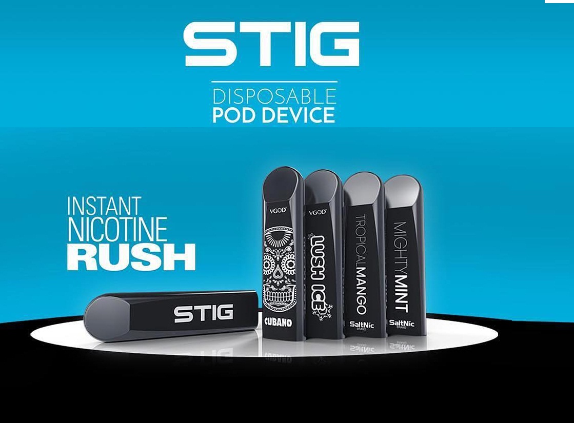 STIG Disposable Pod System - близится "эпоха" одноразовок...